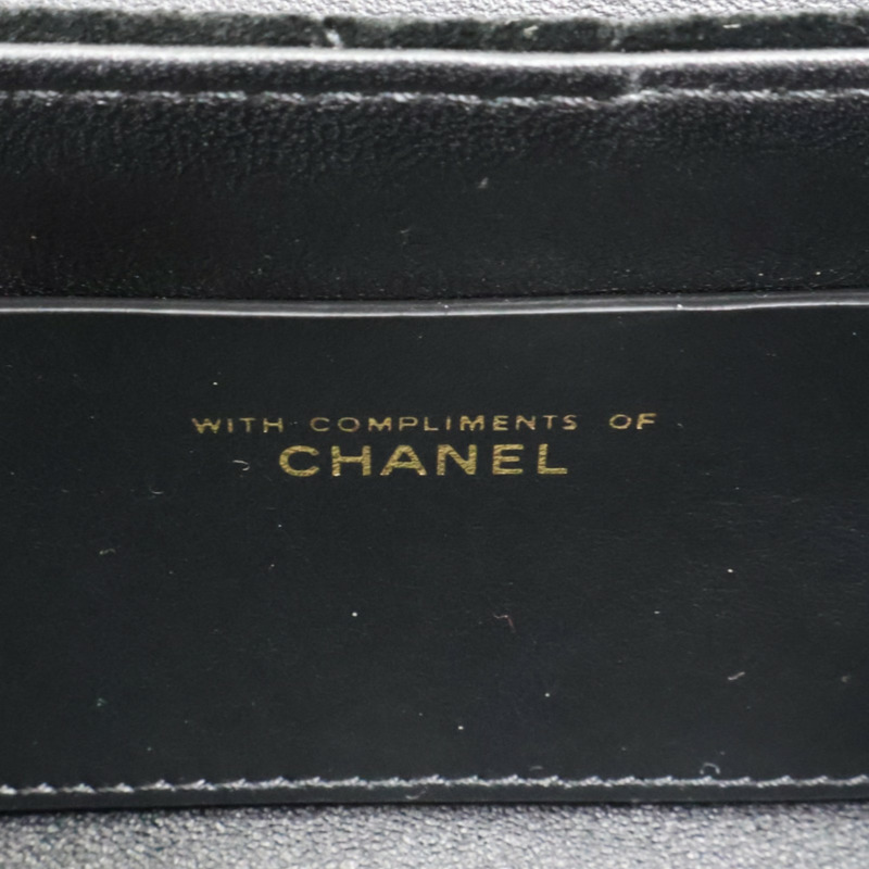 黑色 絲絨布 mini velour 肩背包 VIP禮【CHANEL 香奈兒】-7