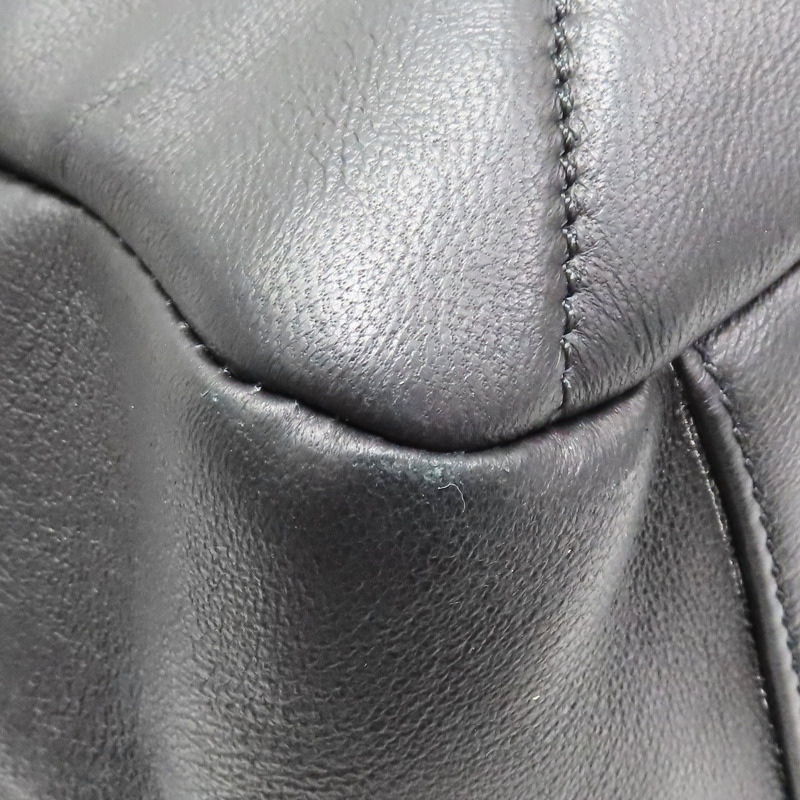 黑色 羊皮 Paris-Biarritz Bowler 手提包【CHANEL 香奈兒】-11