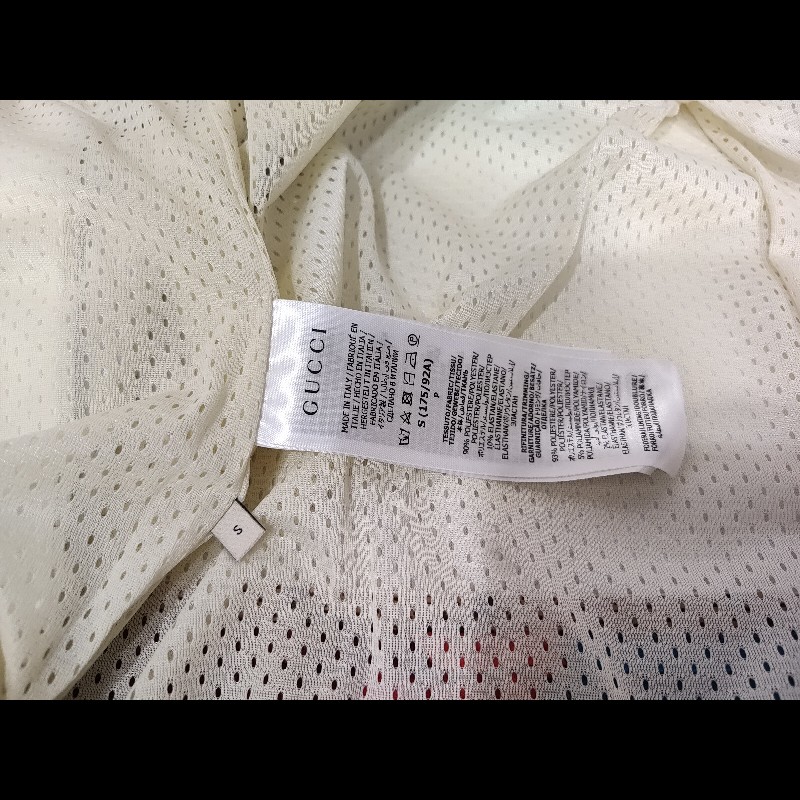 Gucci FW22 Colorblock Bomber Sports Jacket for Men Multicolor 693022
Jumbo GG LOGO 拼接運動飛行拉鍊夾克外套 全新-8