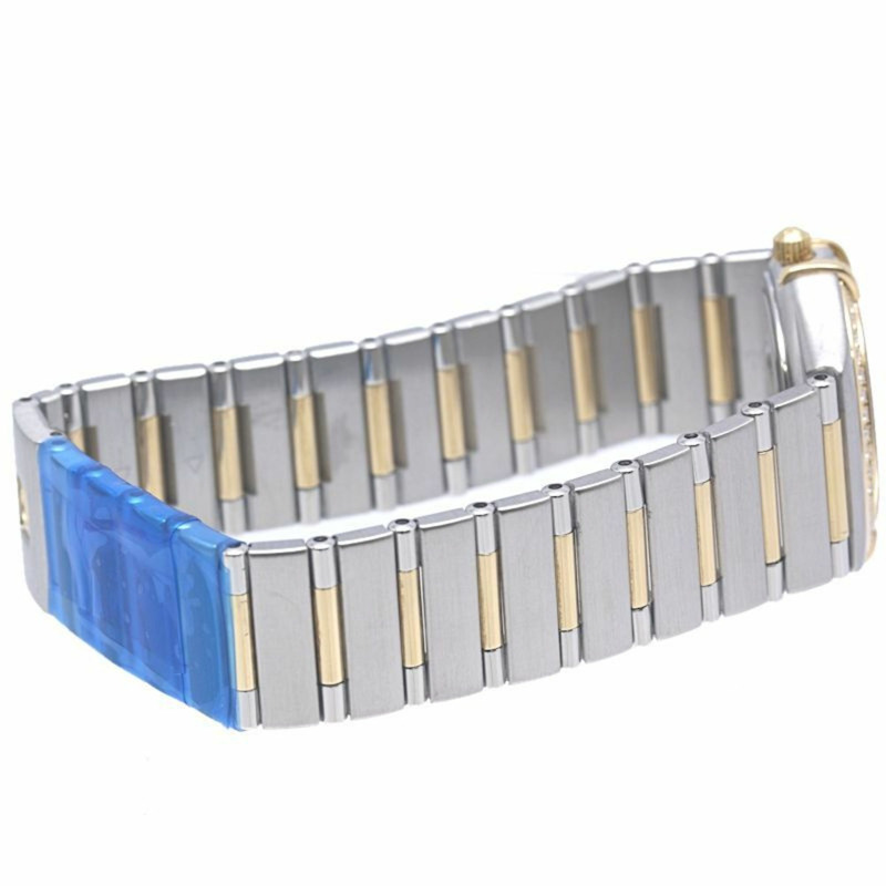 歐米茄星座系列鑽石錶圈160週年紀念款 111.25.26.60.58.001 女士腕錶 18K黃金x精鋼 40268-5