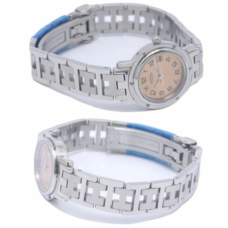 愛馬仕 Clipper CL4.210.431 3758 女士腕錶,老式錶扣,不鏽鋼材質,130486-3