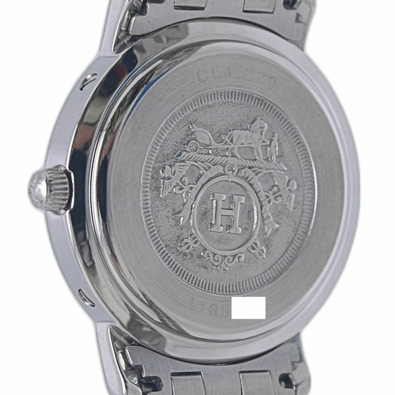 愛馬仕 Clipper CL4.220.130 3752,舊款錶扣,女錶,SSxGP,130484-6