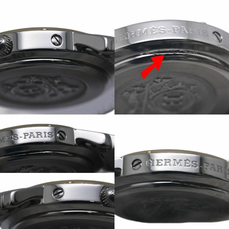 愛馬仕 Clipper CL4.220.130 3752,舊款錶扣,女錶,SSxGP,130484-8