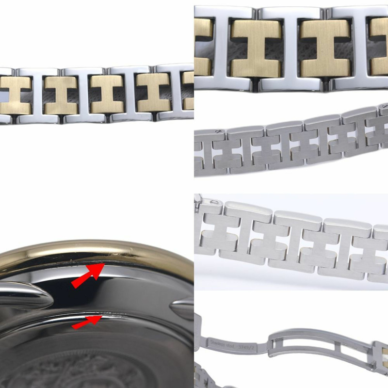 愛馬仕 Arceau AR3.220.130 扣式女錶 SSxGP 130477-8