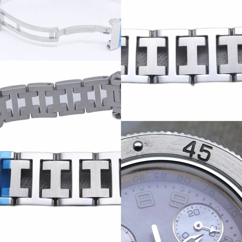 愛馬仕 Clipper Diver Nacle Chronograph CL2.310.214 3782 搭配舊款錶扣,女士不鏽鋼腕錶 130479-8