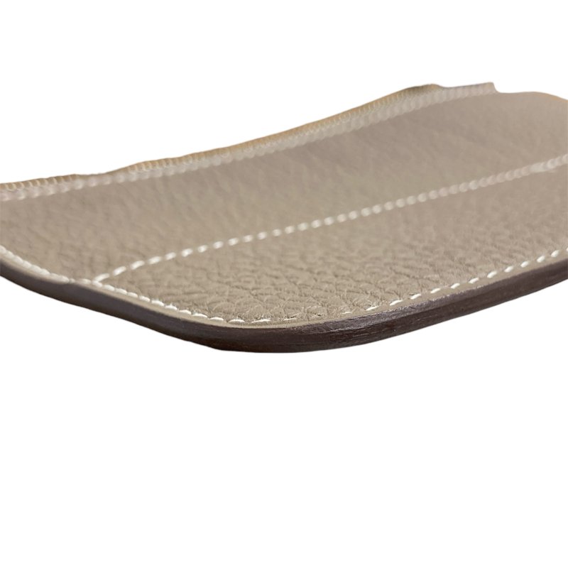 HERMÈS 愛馬仕 X刻 DOGON GM 長夾 大象灰 皮革 銀釦-13