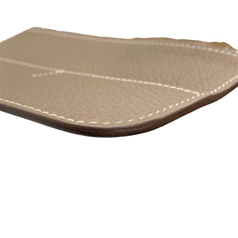 HERMÈS 愛馬仕 X刻 DOGON GM 長夾 大象灰 皮革 銀釦-14