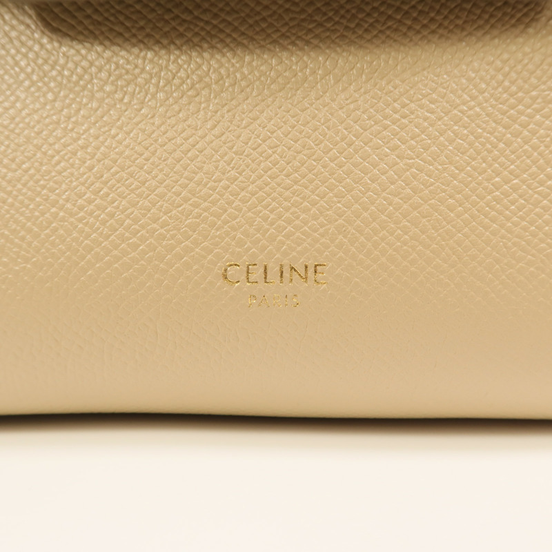 CELINE 牛皮皮革Pico Belt Bag金扣手挽肩背兩用袋-5