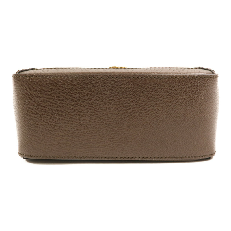 GUCCI 塗層帆布Ophidia GG Mini金扣鏈帶手挽肩背兩用袋-3