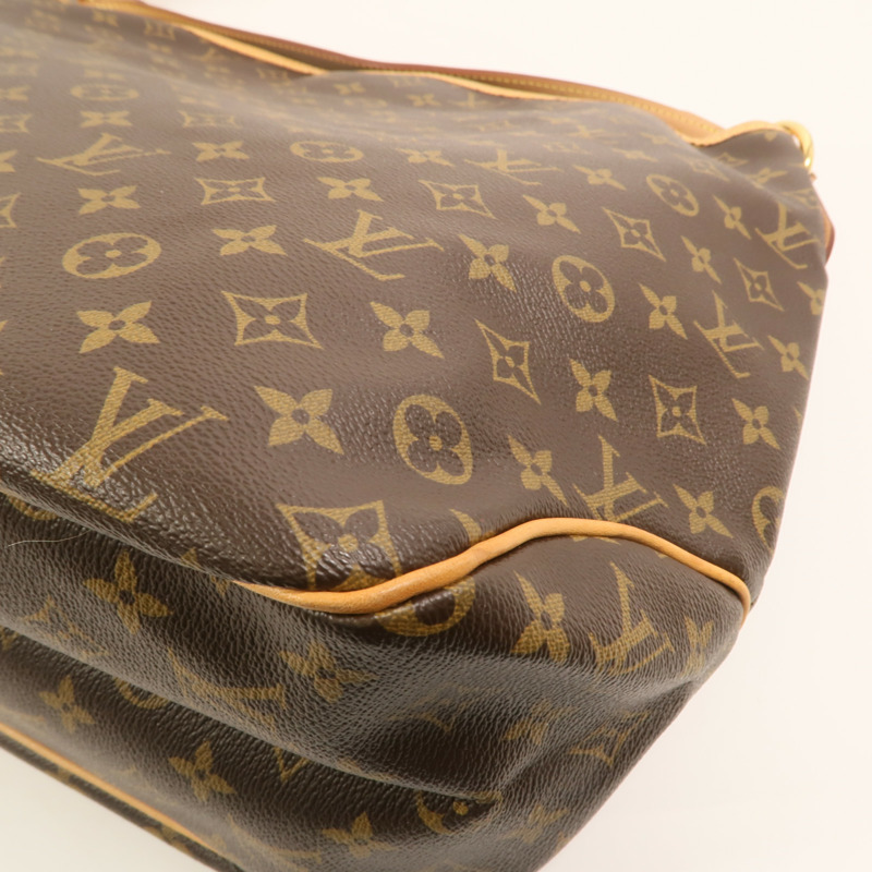 LOUIS VUITTON Monogram Delightful GM金扣肩背袋-10