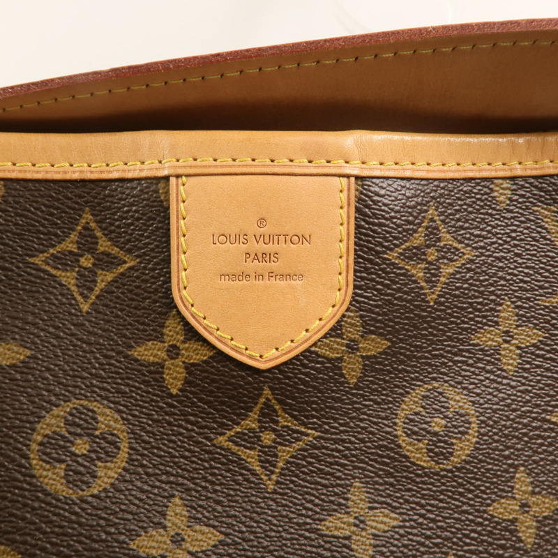 LOUIS VUITTON Monogram Delightful GM金扣肩背袋-13