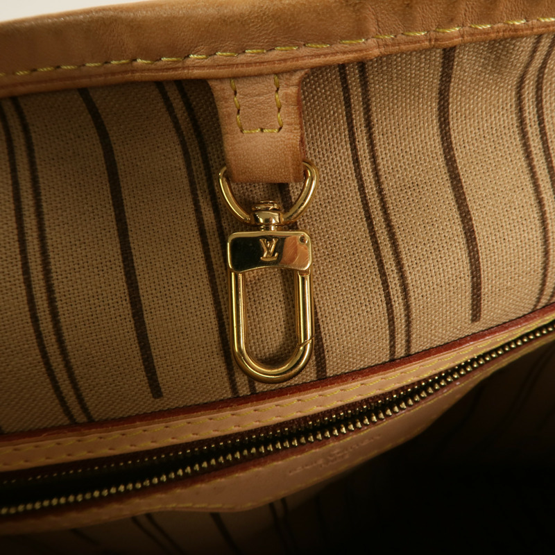 LOUIS VUITTON Monogram Delightful GM金扣肩背袋-15