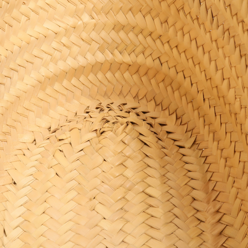 LOEWE Raffia Bucket Tote Bag銀扣手挽袋-14