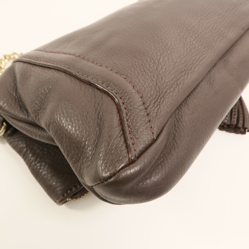 Kate Spade 牛皮皮革Shoulder Bag金扣鏈帶肩背袋-11