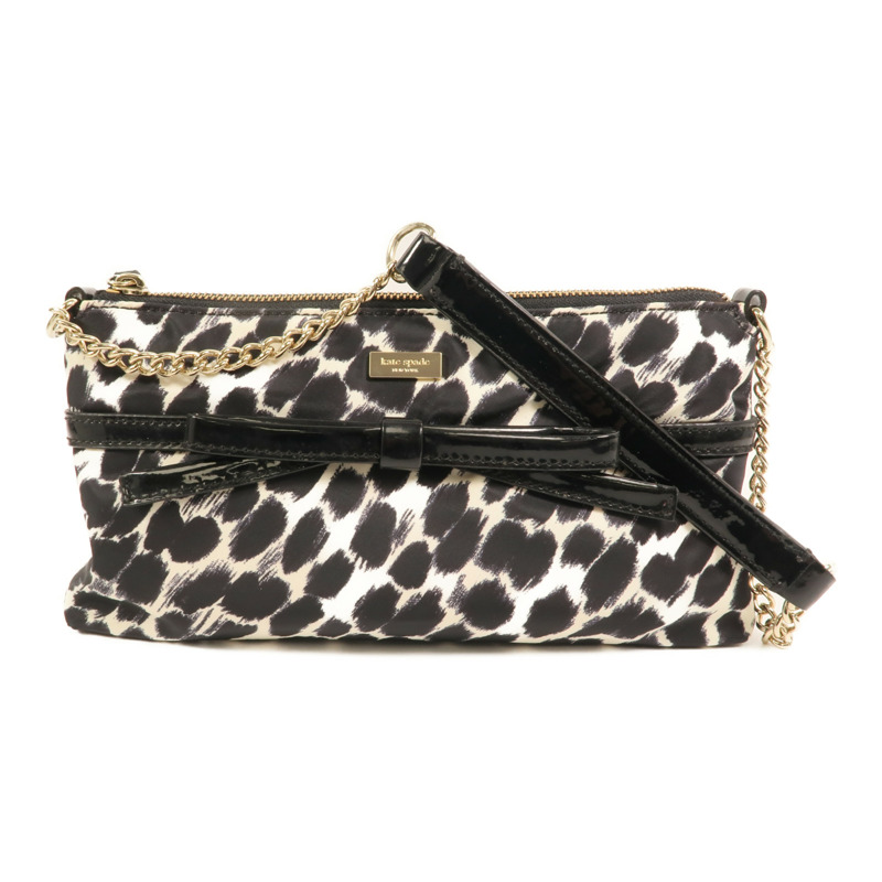 Kate Spade 尼龍Shoulder Bag金扣鏈帶肩背袋-0