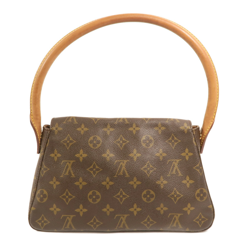LOUIS VUITTON Monogram Mini Looping金扣肩背袋-1