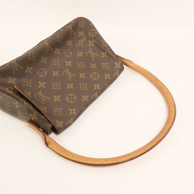 LOUIS VUITTON Monogram Mini Looping金扣肩背袋-7
