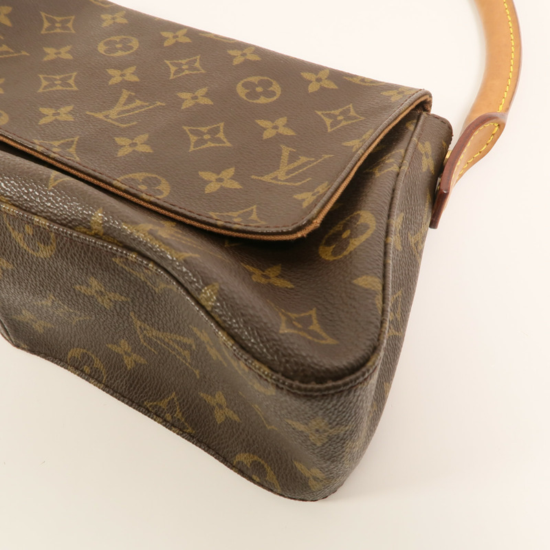 LOUIS VUITTON Monogram Mini Looping金扣肩背袋-8