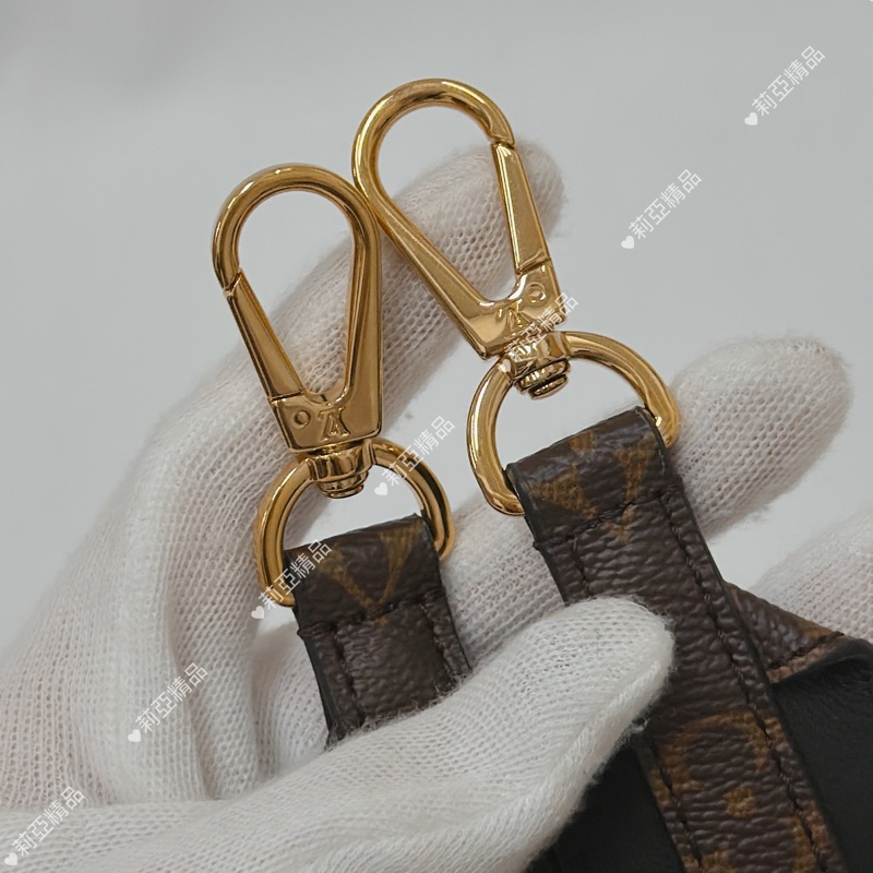 莉亞精品♡ LV 老花背帶 近新美品-4