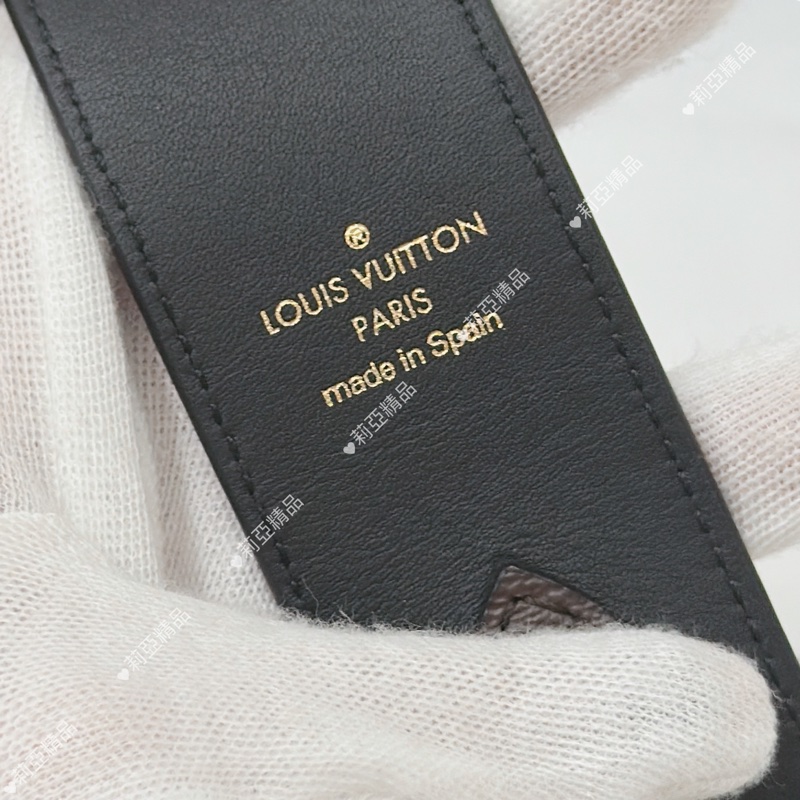 莉亞精品♡ LV 老花背帶 近新美品-5