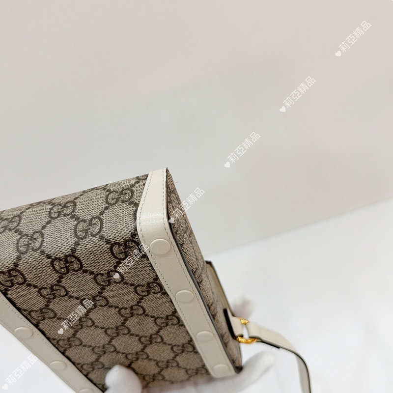 莉亞精品♡ Gucci 1955手機包 二手美包-11