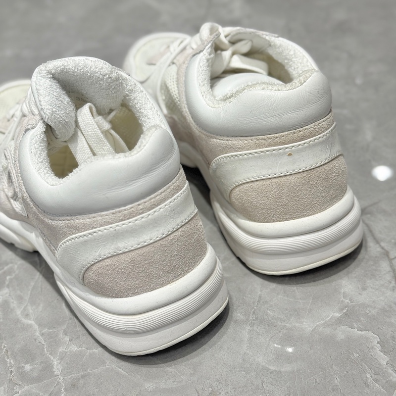 Chanel香奈兒裸粉色網面運動鞋,35.5碼-3