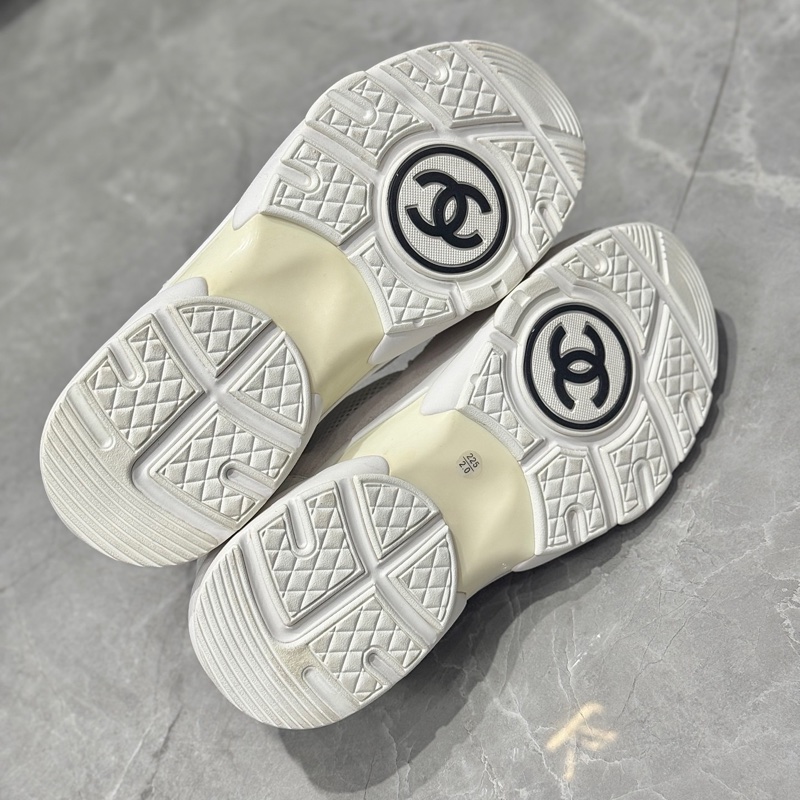 Chanel香奈兒裸粉色網面運動鞋,35.5碼-6