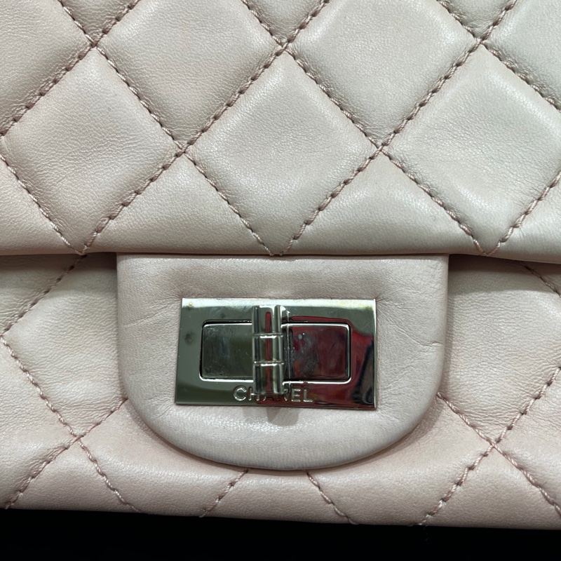 Chanel 2.55 pink雙色-7