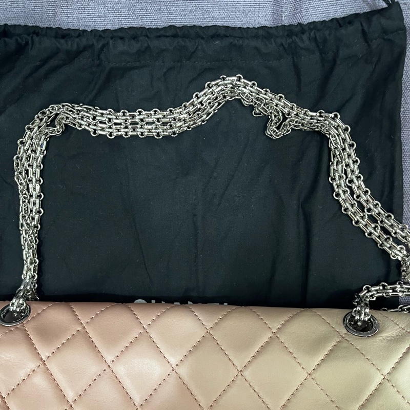 Chanel 2.55 pink雙色-9