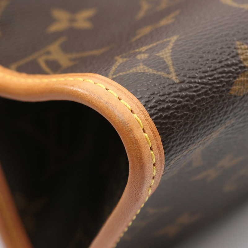 路易威登 Popincourt Au 手提包,塗層帆布和皮革,Monogram 圖案,女士,棕色,M40007-9