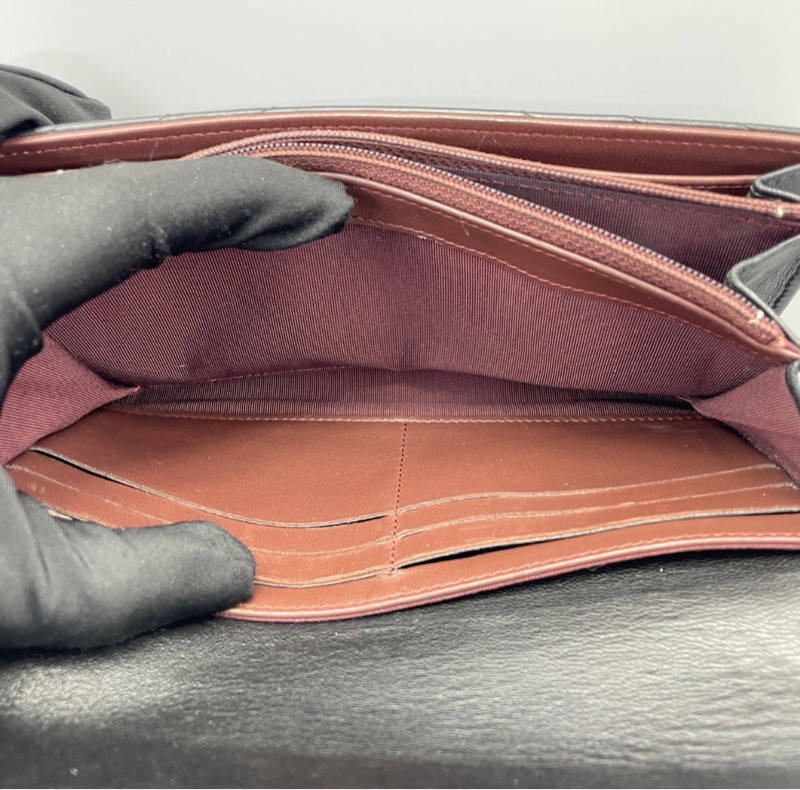 【一包兩用✨性價比極高❤️全網最低價】Chanel CF長款錢包V紋黑銀-8