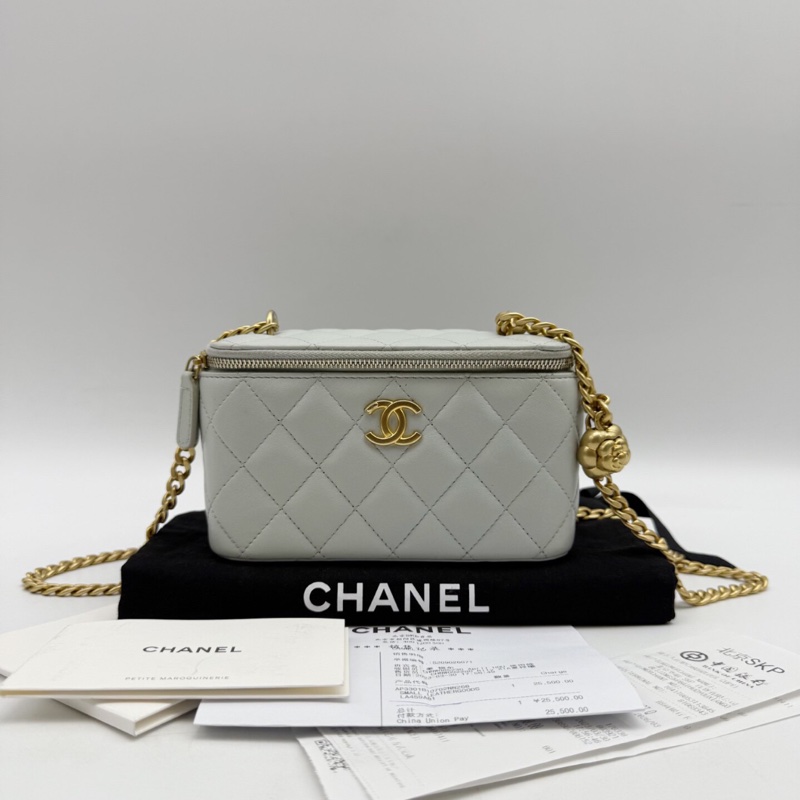 【有購證❗️全網最便宜】Chanel 23S 山茶花金球 長盒子包-3