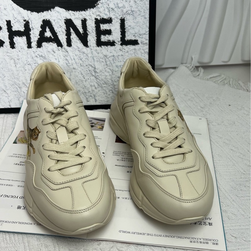 99新Gucci/古馳Rhyton虎年限定老爹鞋,減震防滑耐磨低幫女士老爹鞋尺碼36.5-1