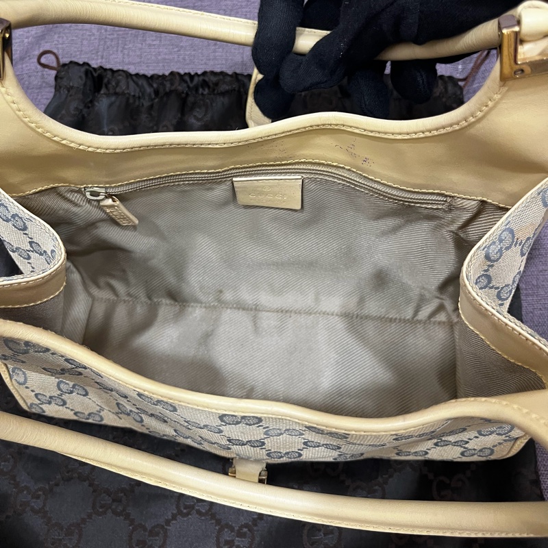 Gucci花紋賈姬包-6