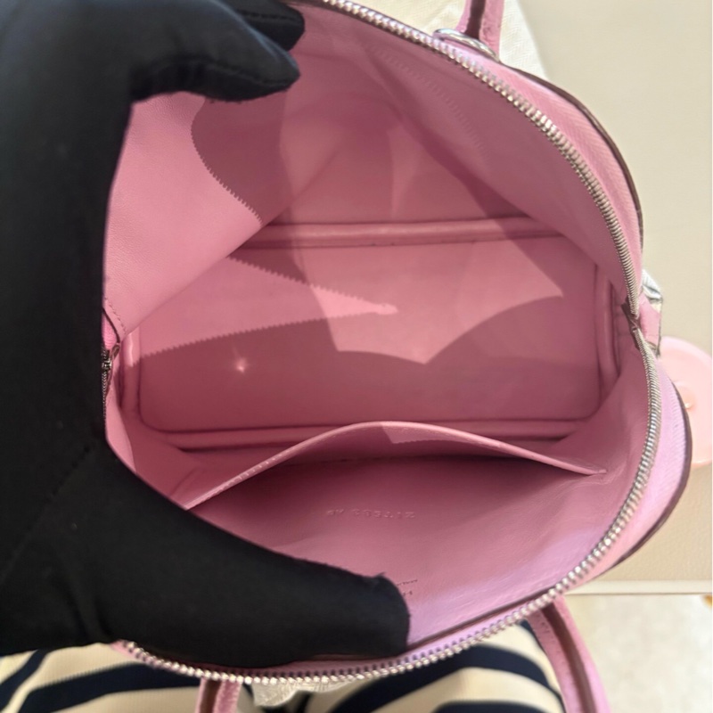 【98新✨超低價撿漏😍❤️】HERMES愛馬仕Mini bolide保齡球夢幻紫｜手提｜單肩｜斜背包-1