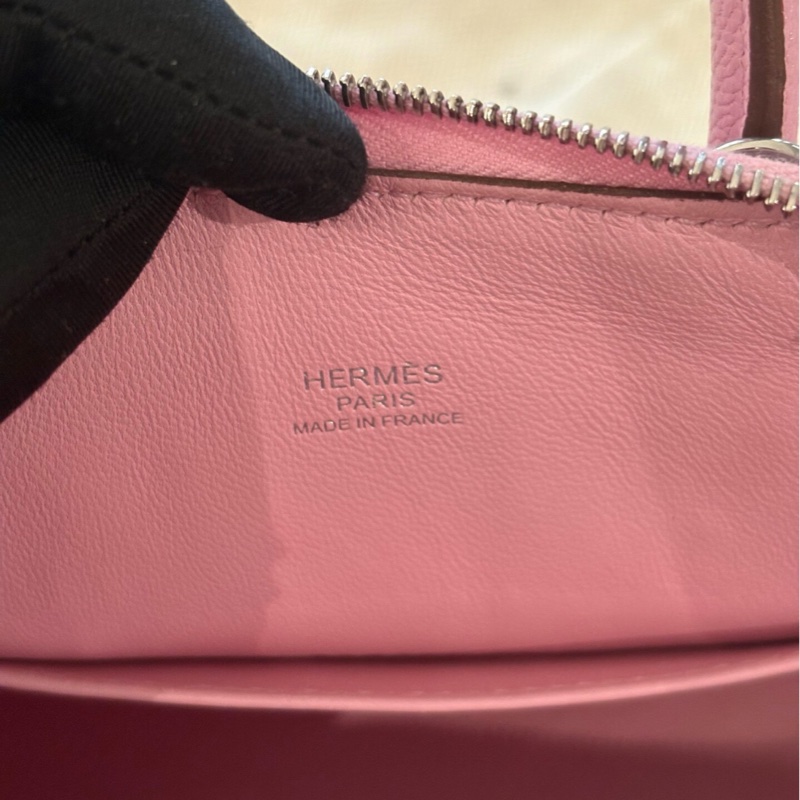 【98新✨超低價撿漏😍❤️】HERMES愛馬仕Mini bolide保齡球夢幻紫｜手提｜單肩｜斜背包-6