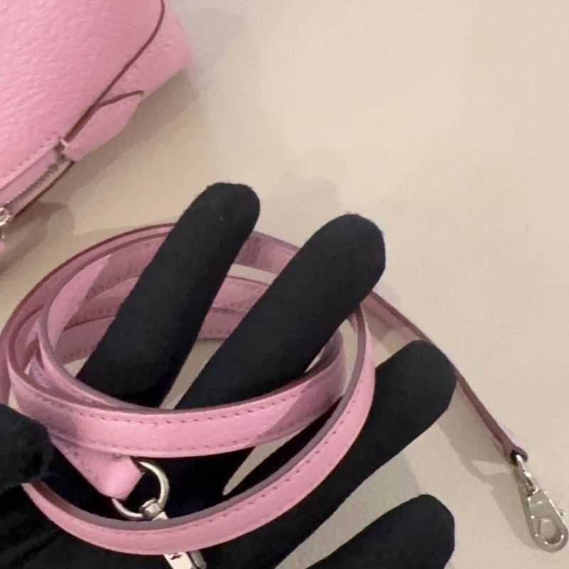 【98新✨超低價撿漏😍❤️】HERMES愛馬仕Mini bolide保齡球夢幻紫｜手提｜單肩｜斜背包-7