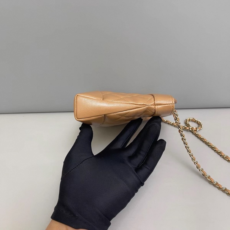Chanel香奈兒 31bag nano奶茶色包-2