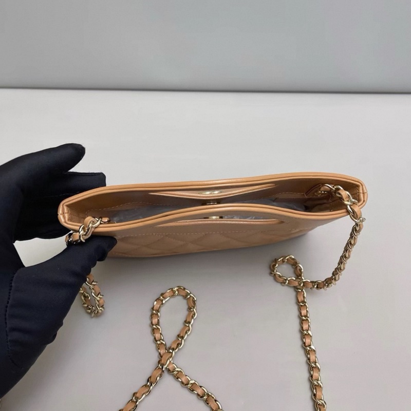 Chanel香奈兒 31bag nano奶茶色包-4