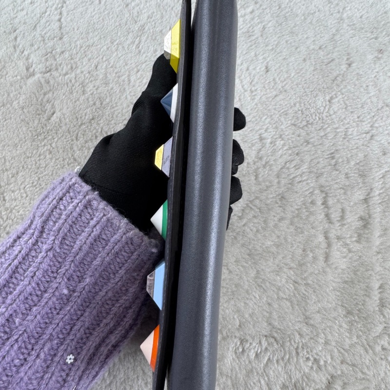 【低價優惠😍入門之選👍🏻】Fendi 灰色積木woc鏈條包|單肩|斜背包-5