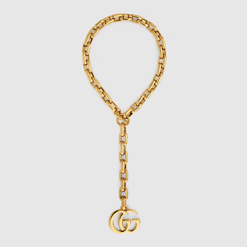 Gucci 2026調節Y字鏈-0
