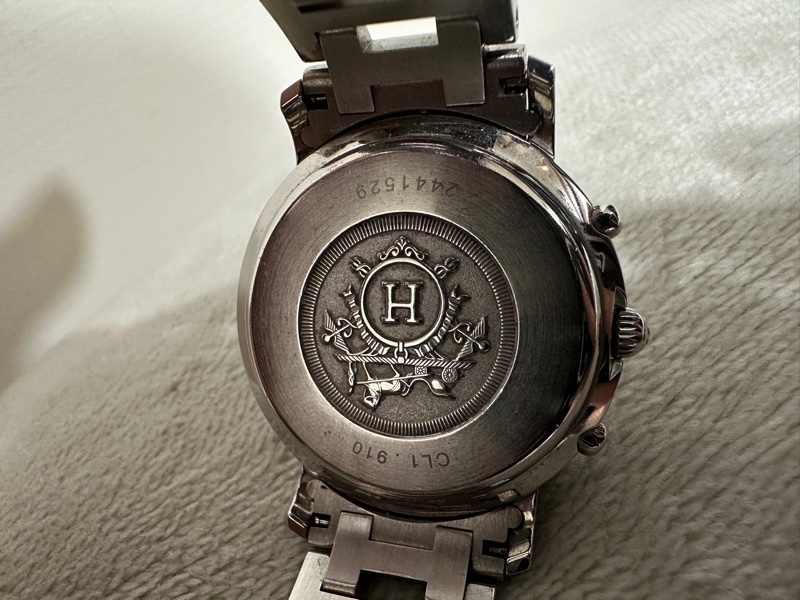 Hermes Clipper 女士石英手錶-11