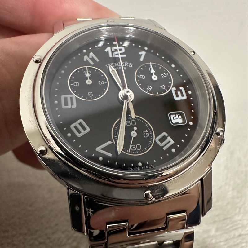 Hermes Clipper 女士石英手錶-22
