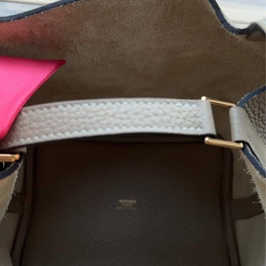 Hermes 愛馬仕菜籃 PicotinP18・S2風衣灰-8