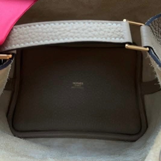 Hermes 愛馬仕菜籃 PicotinP18・S2風衣灰-7