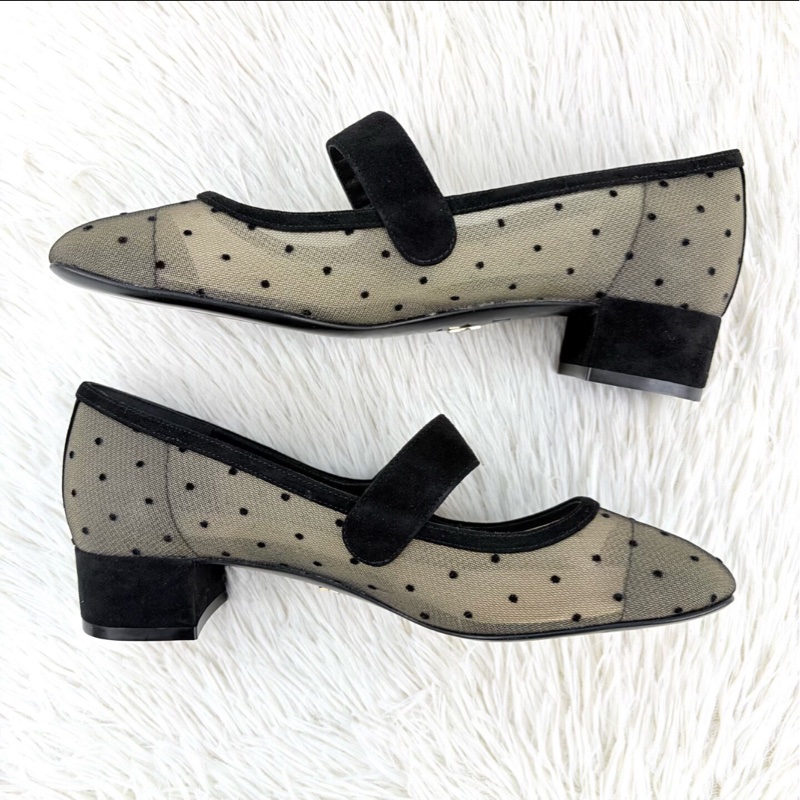 Dior 瑪莉珍 網紗 37碼-3