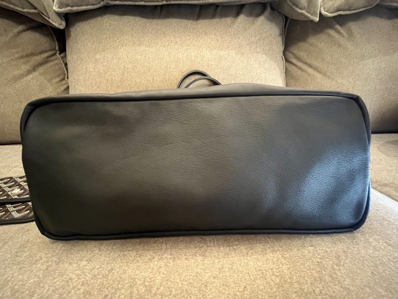 Goyard 戈雅 Anjou PM 中號 黑色 雙面 托特包-11