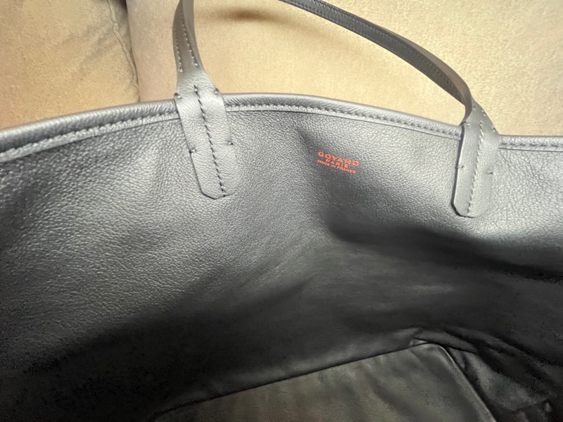 Goyard 戈雅 Anjou PM 中號 黑色 雙面 托特包-15