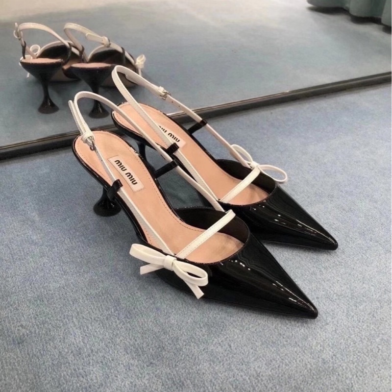 Miu Miu高跟鞋 小貓跟 37碼-0