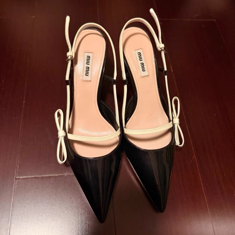 Miu Miu高跟鞋 小貓跟 37碼-4